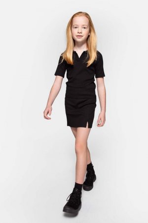 Детская юбка, черный Coccodrillo