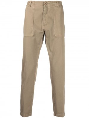 Укороченные брюки с завышенной талией Department 5. Цвет: бежевый