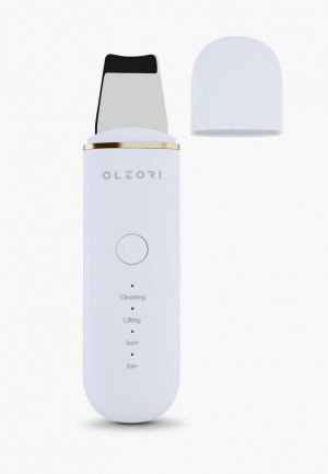 Прибор для очищения лица Olzori U-Sonic ультразвуковой, 4 режима: чистки лица, микромассажа и лифтинга, увлажнения тонизации кожи. Цвет: белый