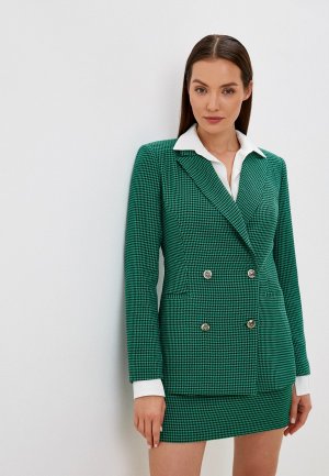 Пиджак Kira Plastinina. Цвет: зеленый