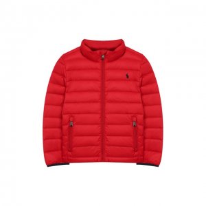 Пуховая куртка Polo Ralph Lauren. Цвет: красный