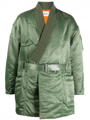 Пальто-кимоно MA-1 AMBUSH. Цвет: зеленый
