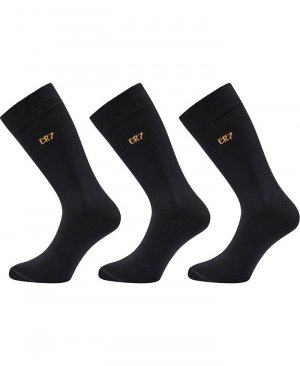Модные мужские носки в подарочной упаковке, 3 шт. CR7, черный Cr7