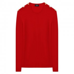 Шерстяной пуловер Dal Lago. Цвет: красный