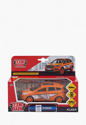 Игрушка Технопарк Ford Kuga Спорт, 12 см. Цвет: оранжевый
