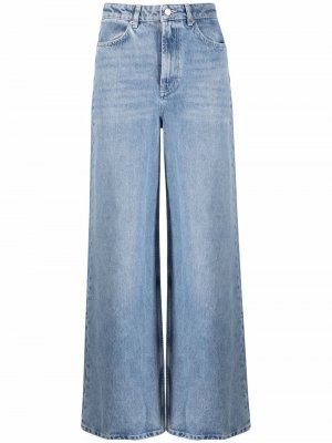 Расклешенные джинсы с завышенной талией Ba&Sh. Цвет: синий