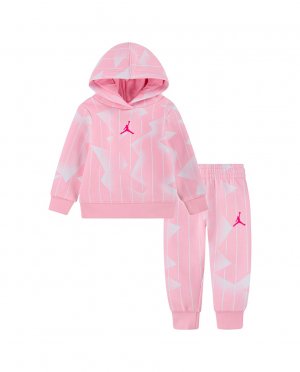 Комплект свитера с принтом , розовый Jordan