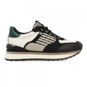 Кроссовки Con Brillos Y Piezas, black/ off white Gioseppo