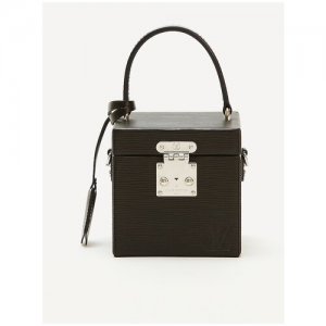 Ресейл сумка женская , Bleecker Box, Черный, Отличное Louis Vuitton. Цвет: черный