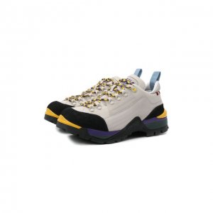 Комбинированные ботинки Hike Bally. Цвет: серый