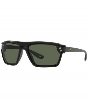 Солнцезащитные очки унисекс rb4370m scuderia ferrari collection 64 , черный Ray-Ban