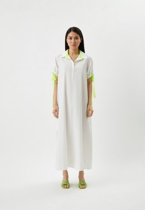 Платье Tegin. Цвет: белый