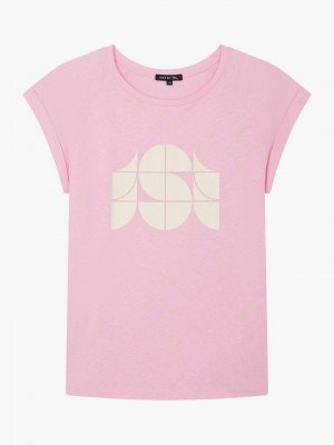 Valentina Хлопковая футболка, розовая SOEUR