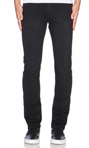 Облегающие джинсы damien J. Lindeberg. Цвет: черный