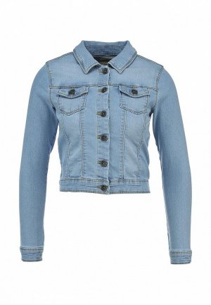 Куртка джинсовая Outfitters Nation. Цвет: голубой