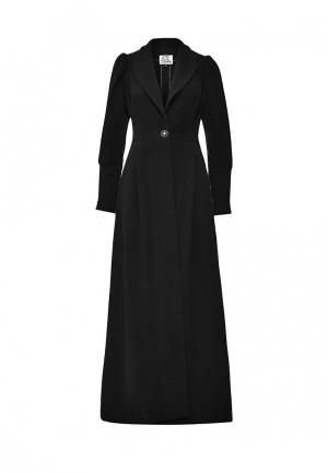 Пальто Sahera Rahmani ПРИНЦЕССА. Цвет: черный