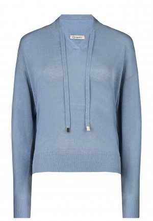 Пуловер CAPPELLINI BY PESERICO. Цвет: синий