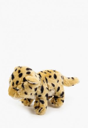 Игрушка мягкая WWF Леопард, 20 см.. Цвет: коричневый
