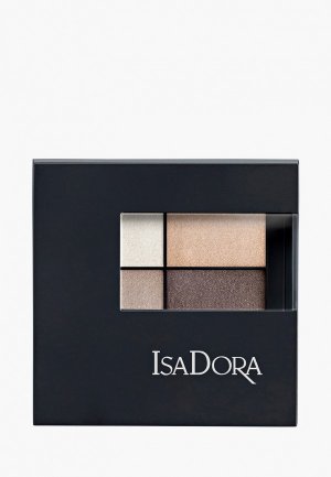 Тени для век Isadora Eyeshadow Quartet 09, 3,5 гр. Цвет: разноцветный