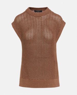 Пуловер без рукавов, коричневый AllSaints