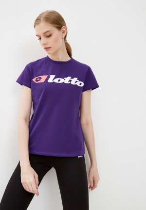 Футболка Lotto ATHLETICA DUE W TEE LOGO JS. Цвет: фиолетовый