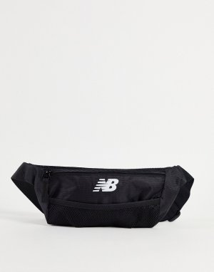 Маленькая черная сумка на пояс Running-Черный цвет New Balance
