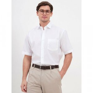 Рубашка , размер 42, белый GREG. Цвет: белый