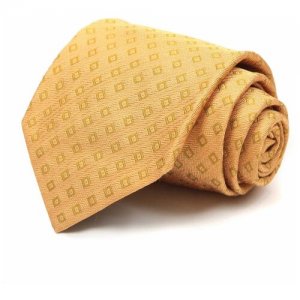 Яркий галстук с золотистым оттенком 63448 Ungaro. Цвет: золотистый