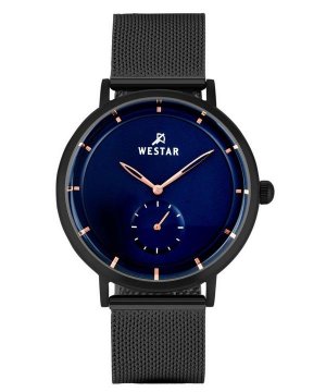 Profile Кварцевые мужские часы из нержавеющей стали с синим циферблатом 50247BBN604 Westar