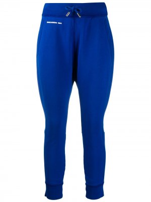Спортивные брюки с логотипом Dsquared2. Цвет: синий