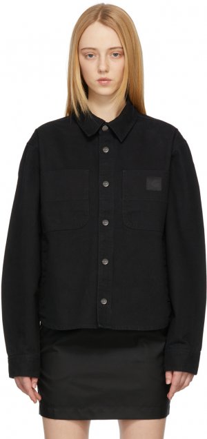 Черная куртка-рубашка Carhartt Edition WIP WARDROBE.NYC