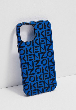 Чехол для iPhone Kenzo 12 PRO MAX. Цвет: синий