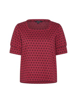 Collection футболка с ромбовидным узором, красный Koan