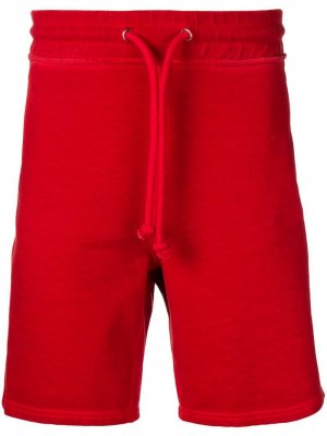 Спортивные шорты с кулиской Maison Margiela. Цвет: красный