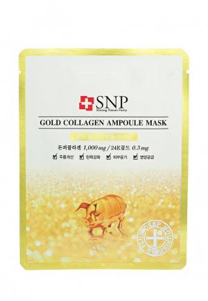 Маска для лица SNP Collagen Ampoule, 25 мл. Цвет: прозрачный