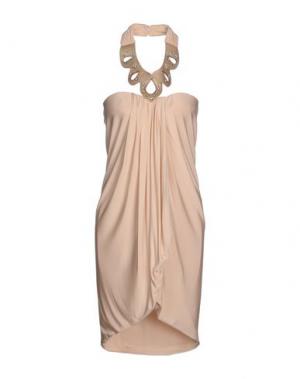Короткое платье ZINAS. Цвет: светло-розовый