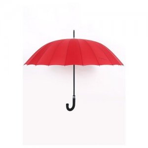Зонт трость красный 24 спицы | ZC Mabu zontcenter. Цвет: красный