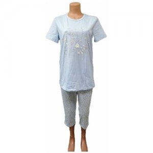 Пижама , размер 58, голубой Свiтанак. Цвет: голубой