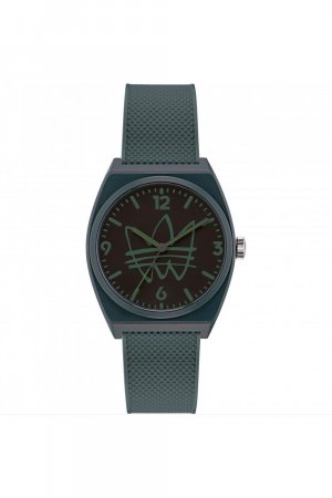 Модные аналоговые кварцевые часы Project Two из пластика/смолы - Aost22566 adidas Originals, черный Originals