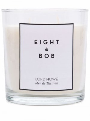 Свеча Lord Howe в подсвечнике Eight & Bob. Цвет: белый