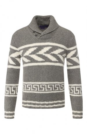 Кашемировый свитер Ralph Lauren. Цвет: серый