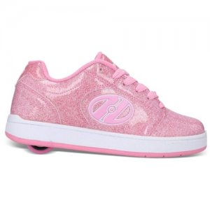 Роликовые кроссовки HES10063 ASPHALT / Асфальт (розовые с блёстками) - размер 6 Heelys. Цвет: розовый