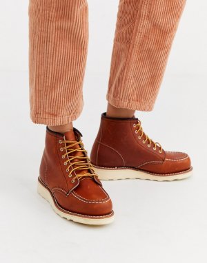 Кожаные ботинки в стиле мокасин 6 Inch-Бежевый Red Wing