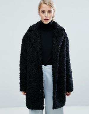 Вязаное пальто Storm & Marie Neva and. Цвет: черный