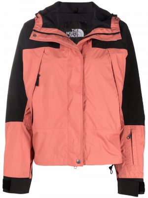 Куртка в стиле колор-блок с капюшоном The North Face. Цвет: розовый