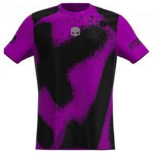 Мужская теннисная футболка SPRAY TECH (T00502-006)/2XL HYDROGEN. Цвет: фиолетовый