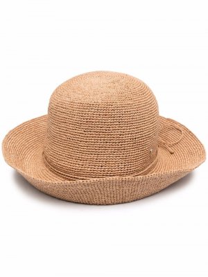 Шляпа с завязками Helen Kaminski. Цвет: нейтральные цвета
