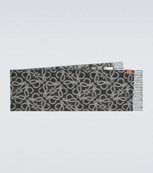 Анаграммная аплака и шарф из смесовой шерсти , мультиколор Loewe