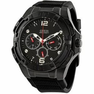 Наручные часы W1254G3, черный GUESS. Цвет: черный