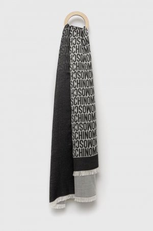 Шелковая шаль , черный Moschino